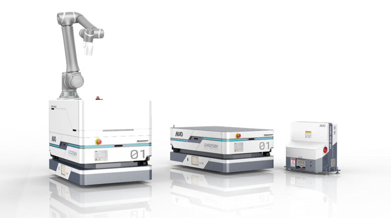 G22恒峰數位開發的自主式移動機器人（AMR250M），搭配全向輪並結合AI演算法、2D LiDAR、3D攝影機等技術，協助客戶實現產線全自動化